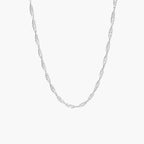 Silver Twisted Curb Necklace - Jordans Jewellers