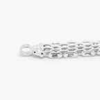 Silver Triple Brick Link Bracelet - Jordans Jewellers