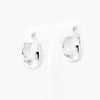 Silver 15mm Polished Hoop Earrings - Jordans Jewellers