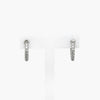 Small Silver CZ Hoop Earrings - Jordans Jewellers