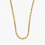 9ct Yellow Gold Spiga Chain Necklace