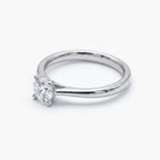 18ct White Gold Solitaire 0.50ct Diamond Engagement Ring