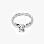 18ct White Gold 0.45ct Solitaire Diamond Ring