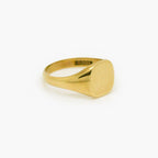9ct Yellow Gold Square Signet Ring - Jordans Jewellers