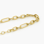 14ct Yellow Gold Star Link Bracelet - Jordans Jewellers