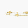 Five Star Bracelet in 9ct Yellow Gold - Jordans Jewellers