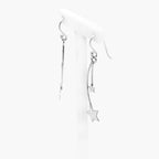 Silver Shooting Star Drop Earrings - Jordans Jewellers