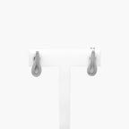Silver Teardrop Stud Earrings - Jordans Jewellers