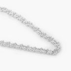 Silver Circle & Ball Necklace - Jordans Jewellers
