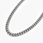 Men's Stainless Steel 6mm Curb Chain