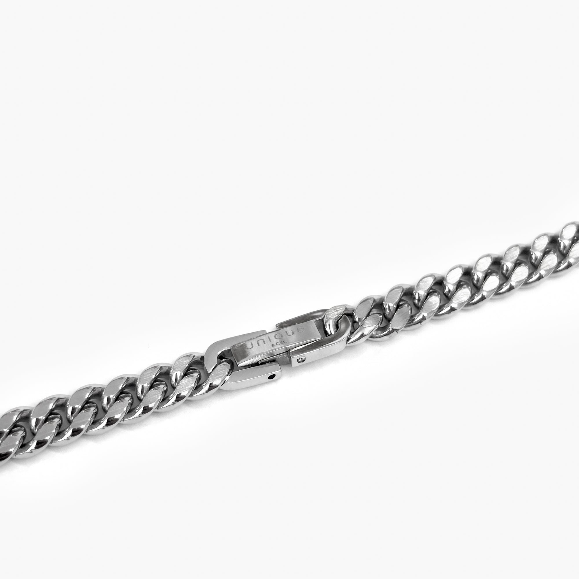 Men's Stainless Steel 6mm Curb Chain