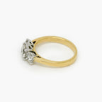 18ct Gold 1.37ct Diamond Three Stone Ring - Jordans Jewellers