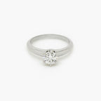 Platinum Tiffany & Co. Diamond Solitaire Engagement Ring - Jordans Jewellers