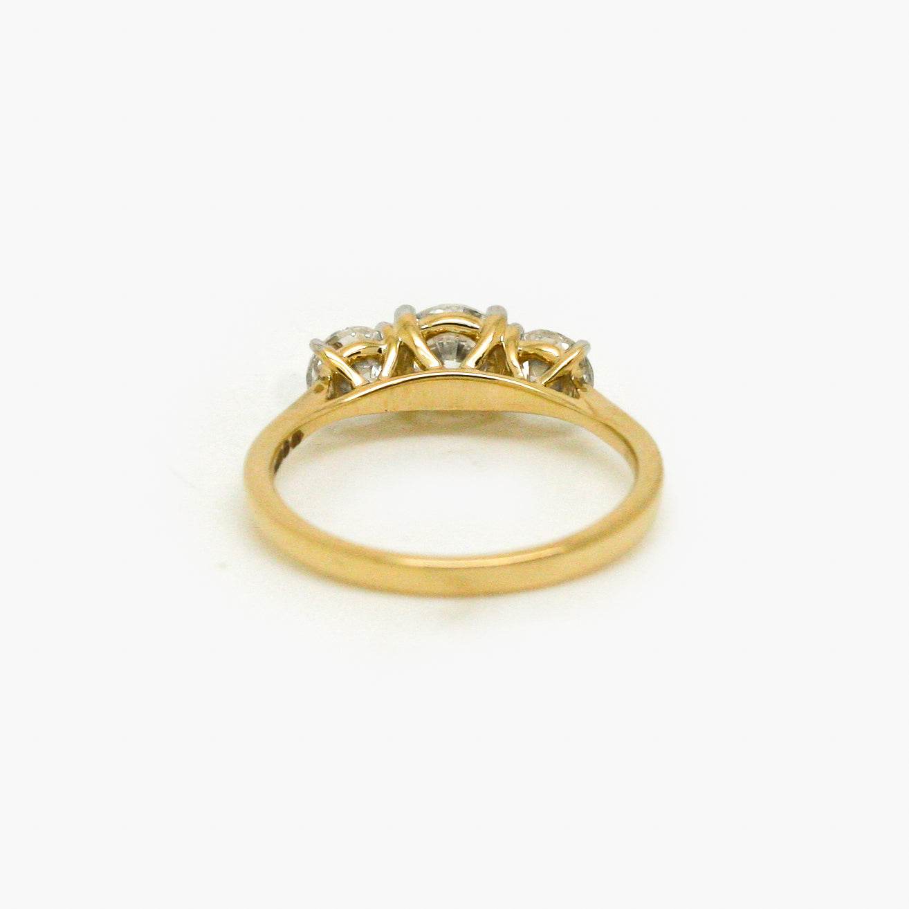 9ct Yellow Gold Trilogy Diamond Ring 1.51ct - Jordans Jewellers