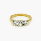 9ct Yellow Gold Trilogy Diamond Ring 1.51ct - Jordans Jewellers