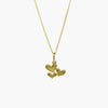 Triple Heart Pendant Necklace in 9ct Yellow Gold - Jordans Jewellers