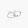 Silver 15mm Twisted Hoop Earrings - Jordans Jewellers