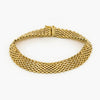 Panther Link Bracelet in 9ct Yellow Gold - Jordans Jewellers