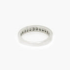 9ct White Gold Channel Set Diamond Half Eternity Ring 0.50ct - Jordans Jewellers