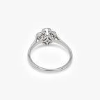 18ct White Gold 0.45ct Diamond Cluster Ring