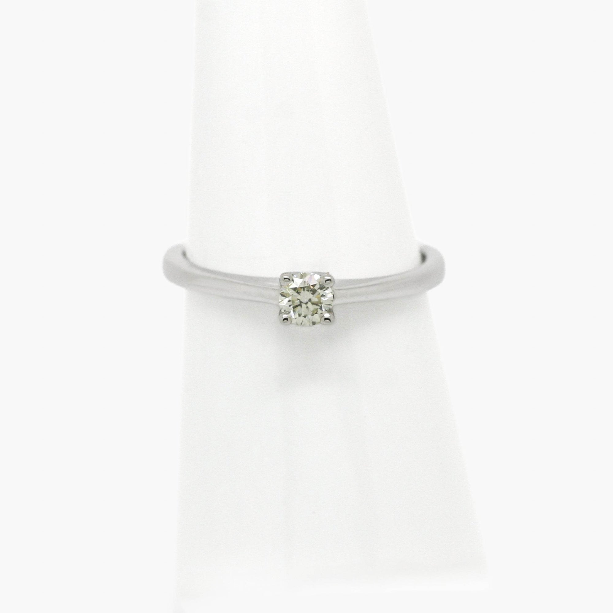 0.20ct Diamond Solitaire in 9ct White Gold - Jordans Jewellers