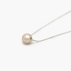 Silver 7mm Cultured Pearl Pendant - Jordans Jewellers