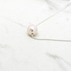 Silver 7mm Cultured Pearl Pendant - Jordans Jewellers