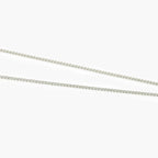 Ruby Rubover Pendant Necklace - 9ct White Gold - Jordans Jewellers