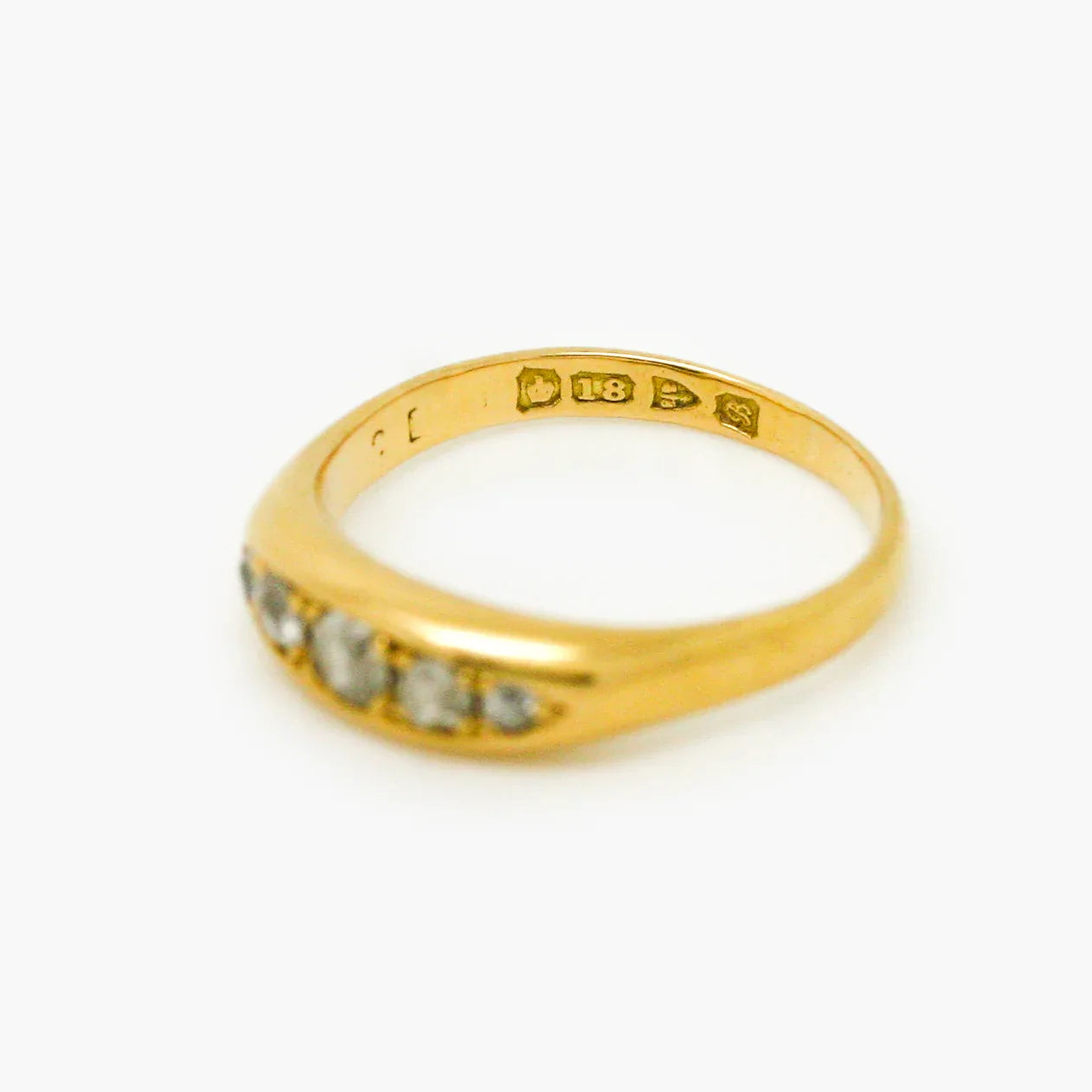 18ct Yellow Gold Diamond Set Ring 0.60ct - Jordans Jewellers