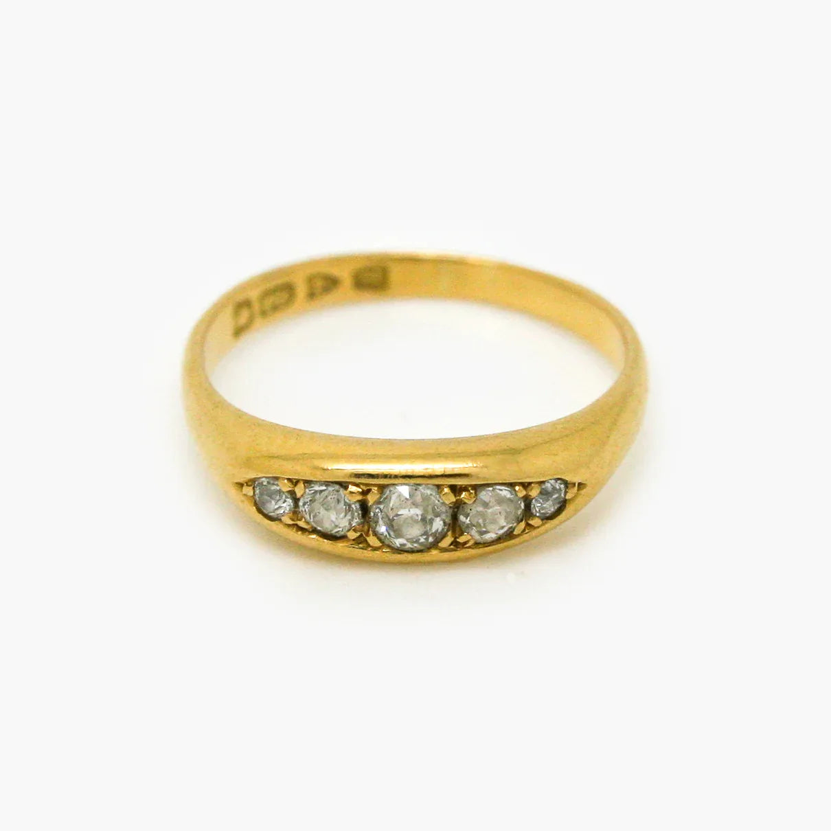 18ct Yellow Gold Diamond Set Ring 0.60ct - Jordans Jewellers