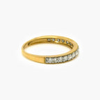 9ct Yellow Gold Diamond Half Eternity Ring 0.50ct - Jordans Jewellers