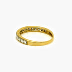 9ct Yellow Gold Diamond Half Eternity Ring 0.50ct - Jordans Jewellers