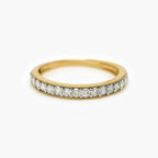 9ct Yellow Gold Diamond Half Eternity Ring 0.50ct - Jordans Jewellers