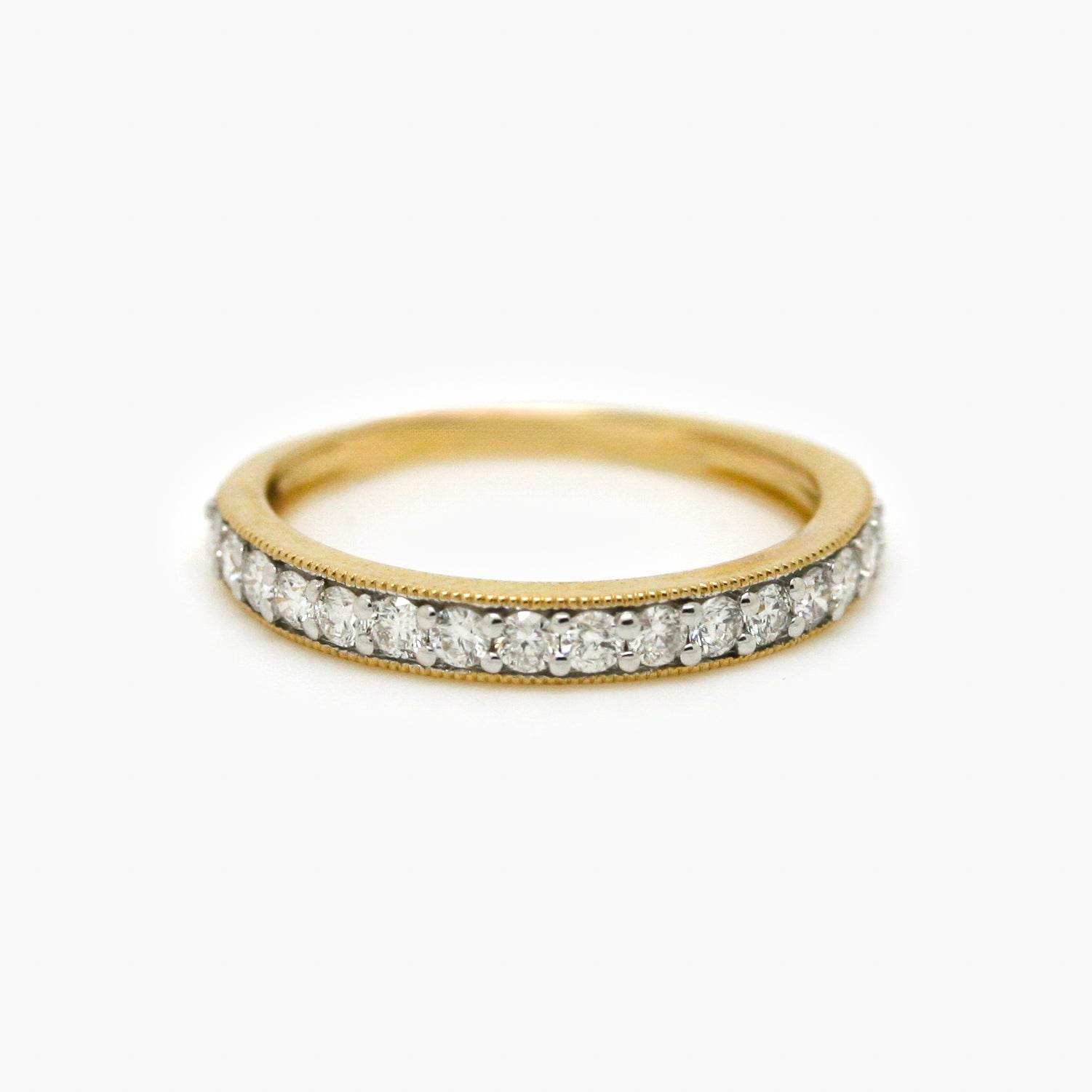 9ct Yellow Gold Diamond Half Eternity Ring 0.50ct - Jordans Jewellers