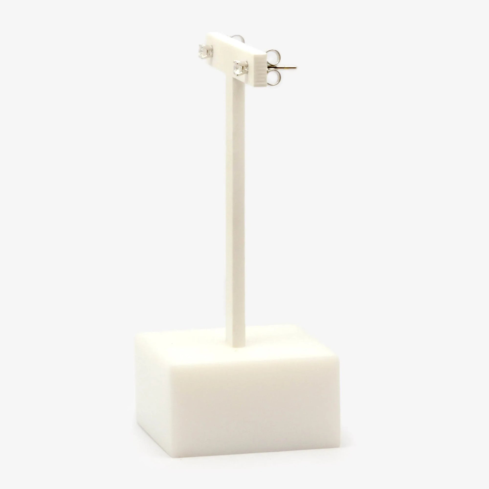 9 Carat White Gold 0.20ct Diamond Stud Earrings - Jordans Jewellers