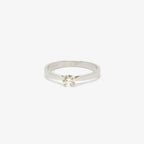 18ct White Gold 0.27ct Diamond Solitaire Ring - Jordans Jewellers