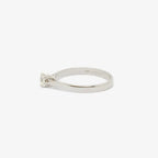 18ct White Gold 0.27ct Diamond Solitaire Ring - Jordans Jewellers
