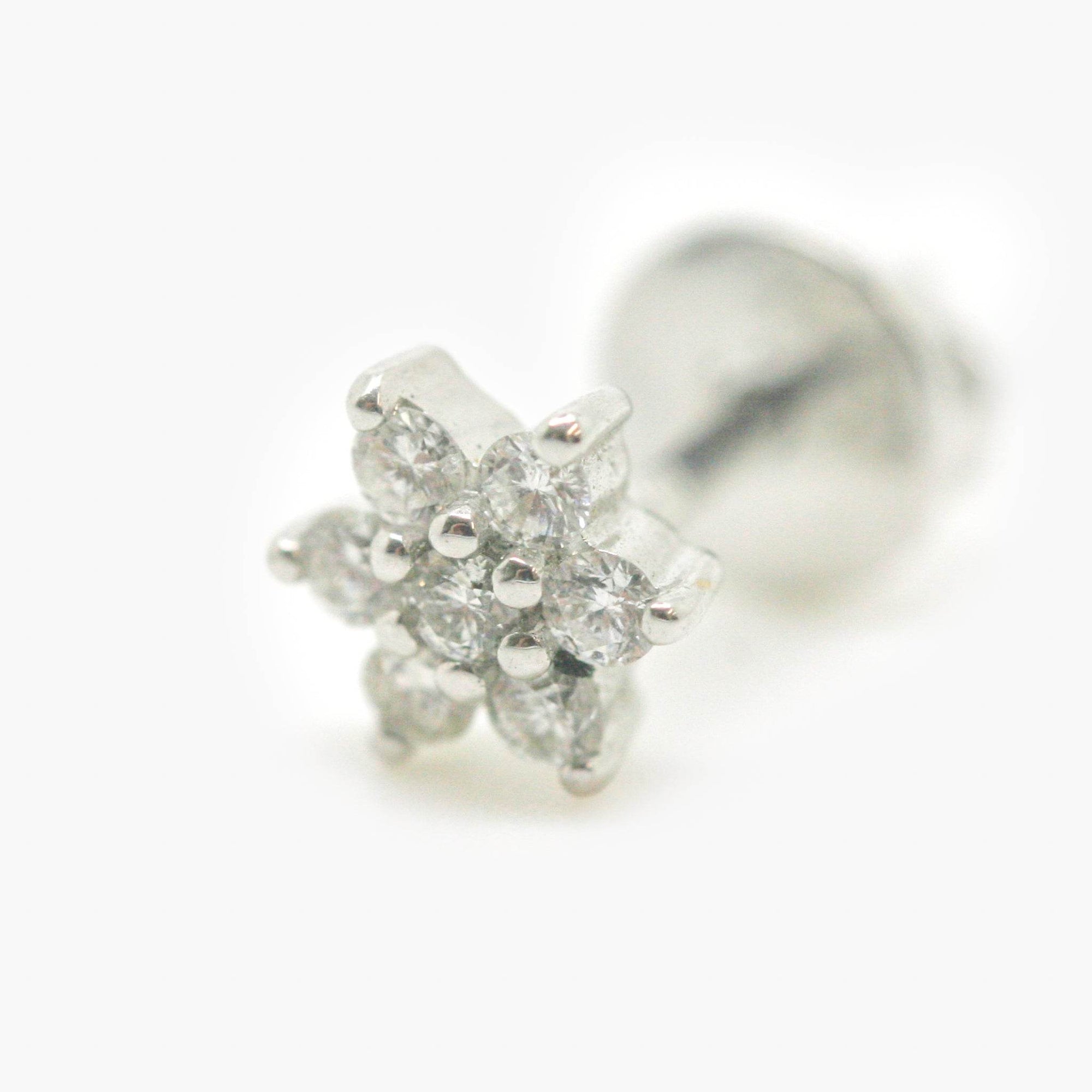 0.28ct Diamond Daisy Cluster Studs - Jordans Jewellers