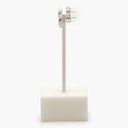 9ct White Gold 0.50ct Diamond Heart Studs - Jordans Jewellers