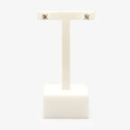 9 Carat White Gold 0.50ct Diamond Stud Earrings - Jordans Jewellers