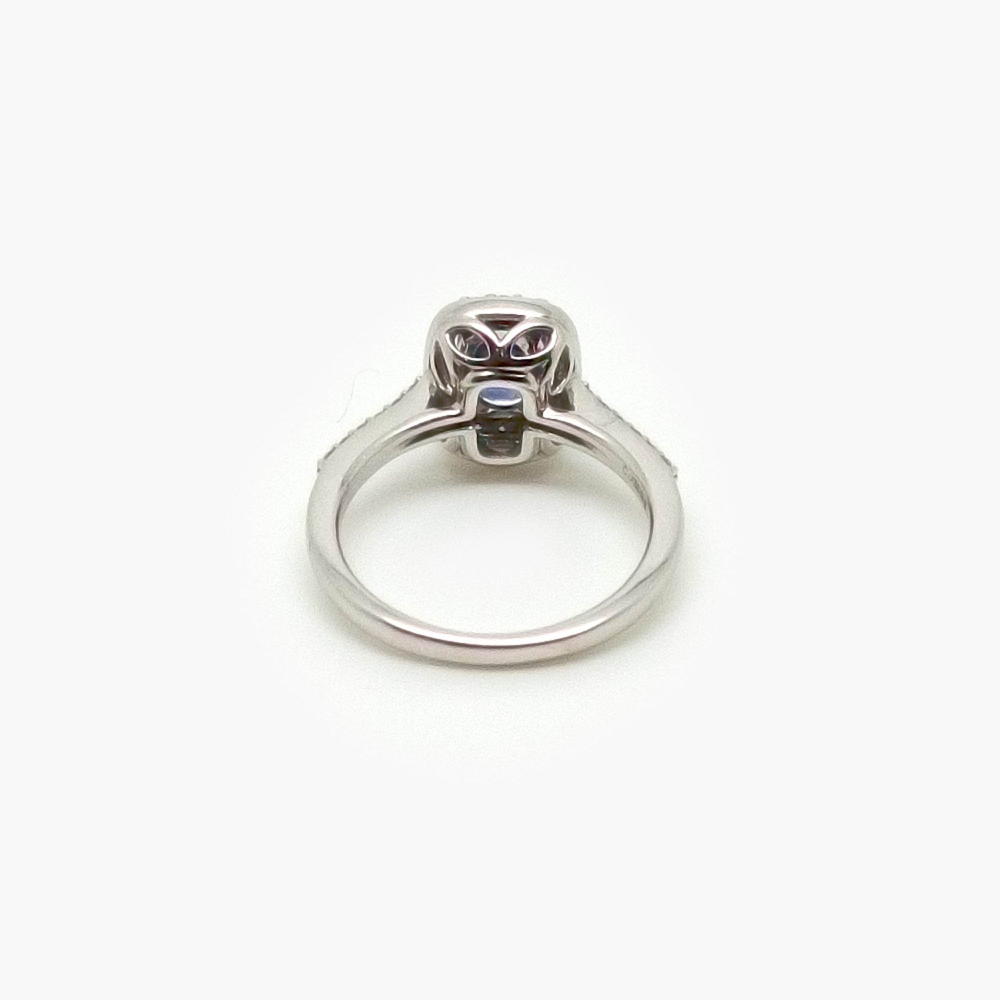 Blue Sapphire & Diamond Cluster Ring - Jordans Jewellers