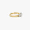 Jordans Jewellers 18ct yellow gold 1.27ct three stone diamond ring - Alternate shot 1