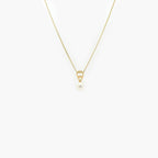 14ct Yellow Gold Freshwater Pearl Pendant Necklace - Jordans Jewellers