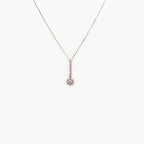 18 Carat White Gold Diamond Daisy Cluster Pendant Necklace - Jordans Jewellers