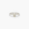 Jordans Jewellers 18ct white gold oval diamond solitaire ring