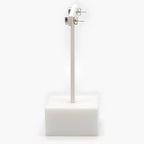 18 Carat White Gold Oval Ruby Stud Earrings - Jordans Jewellers
