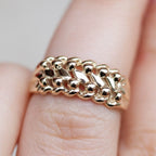 9 Carat Gold Keeper Ring - Jordans Jewellers