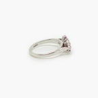 9 Carat White Gold & Diamond Boat Ring - Jordans Jewellers