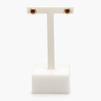 9 Carat Gold Amethyst Stud Earrings - Jordans Jewellers