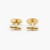 Jordans Jewellers 9ct yellow gold hinged cufflinks - Alternate shot 1